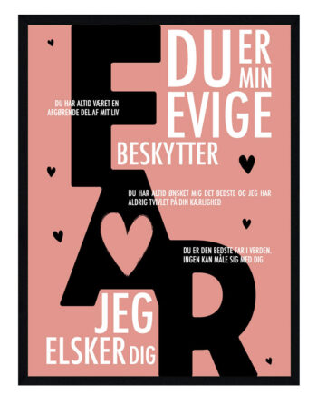 Far Plakat Personlig Plakat