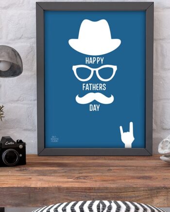 Fars Dag Plakat Happy Fathers Day 21   29    A4  Kr  199 -