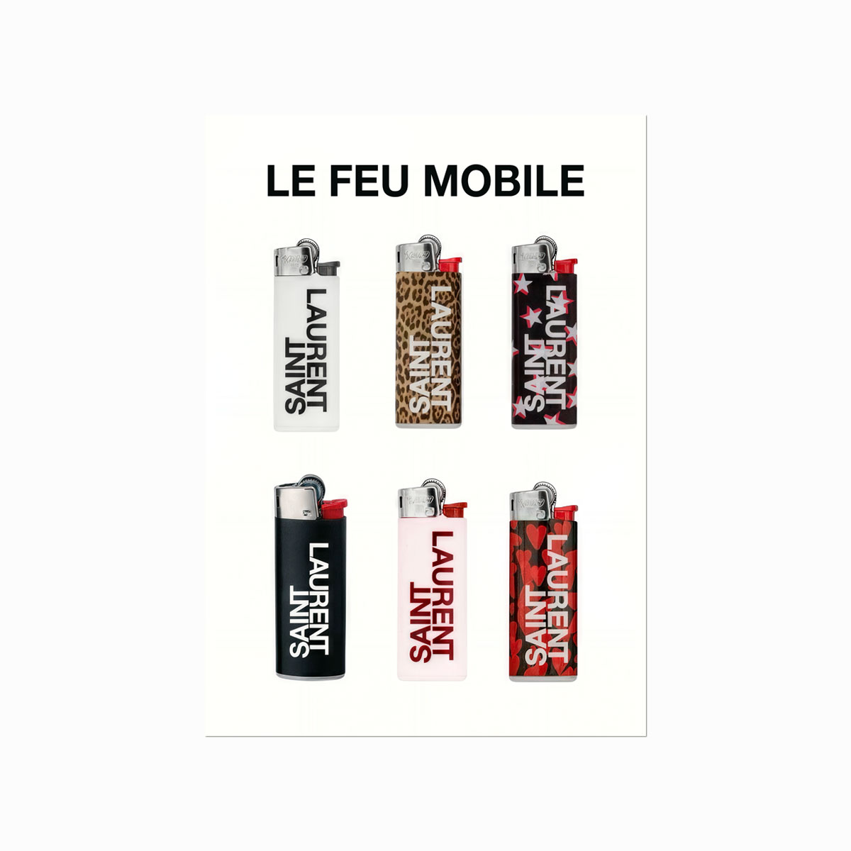 Fashion Plakat  Le Feu Mobile