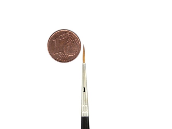 Feldherr Kolinsky Red Sable Brush Size 195 152 9mm Visible Hair Length 10mm