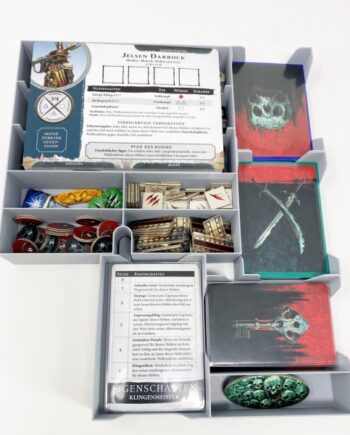 Feldherr Organizer Inserts For Warhammer Quest: Cursed City Board Game Box