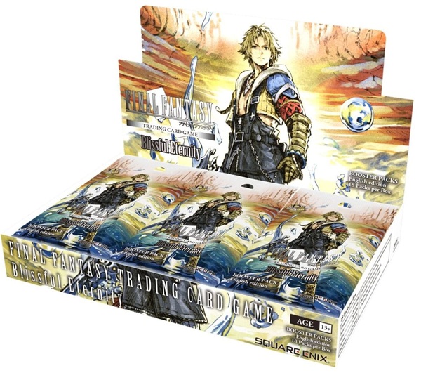 Final Fantasy Tcg Blissful Eternity Booster Display Box Med 18 Pakker