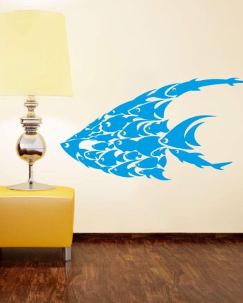 Fiskestime Wallsticker