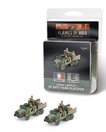 Flames Of War: 25mm Laffly Sp Anti-tank Platoon     Fr161