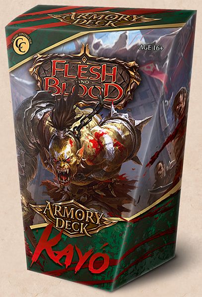 Flesh And Blood Tcg: Armory Deck: Kayo Brute