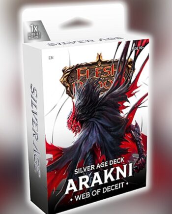 Flesh And Blood Tcg: Chapter   Silver Age Deck: Arakni  Web Of Deceit  Chaos Assassin