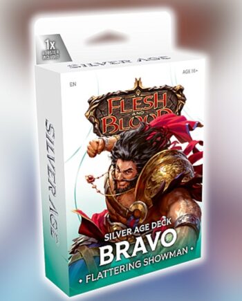 Flesh And Blood Tcg: Chapter   Silver Age Deck: Bravo  Flattering Showman  Guardian