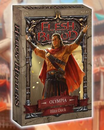 Flesh And Blood Tcg: Heavy Hitters Blitz Deck: Olympia  Warrior