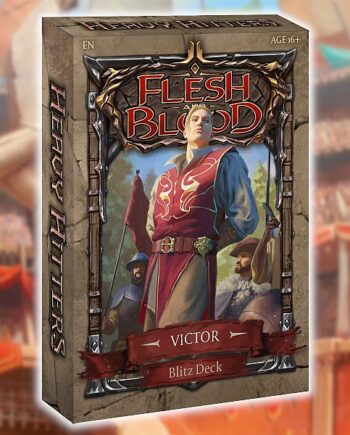 Flesh And Blood Tcg: Heavy Hitters Blitz Deck: Victor Goldmane  Guardian