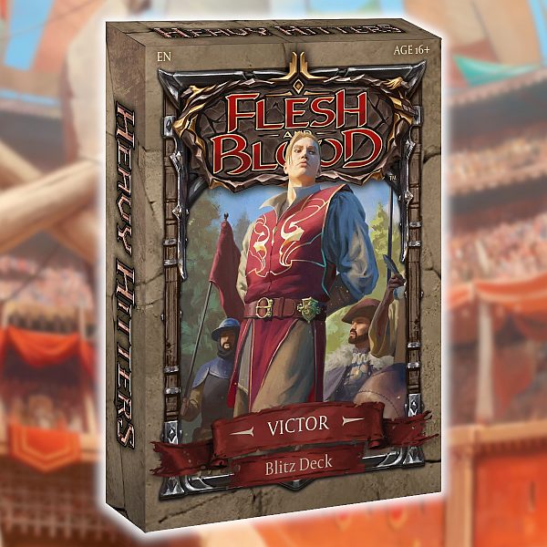 Flesh And Blood Tcg: Heavy Hitters Blitz Deck: Victor Goldmane Guardian