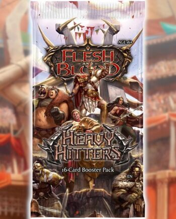 Flesh And Blood Tcg: Heavy Hitters Booster Pack