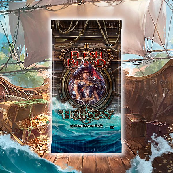 Flesh And Blood Tcg: High Seas Booster Pack