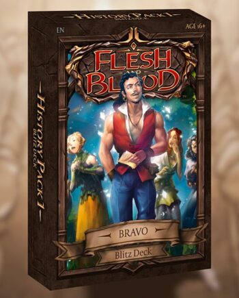 Flesh And Blood Tcg: History Pack   Blitz Deck: Bravo  Guardian