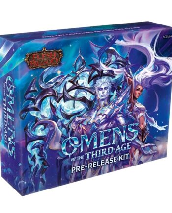 Flesh And Blood Tcg: Omens Of The Third Age Pre-release Kit    Booster Packs   Promos