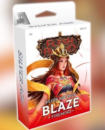 Flesh And Blood Tcg: Silver Age Chapter  : Deck: Blaze  Firemind  Wizard