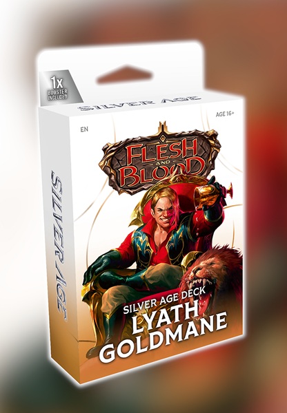 Flesh And Blood Tcg: Silver Age Chapter : Deck: Lyath Goldmane Reviled Guardian