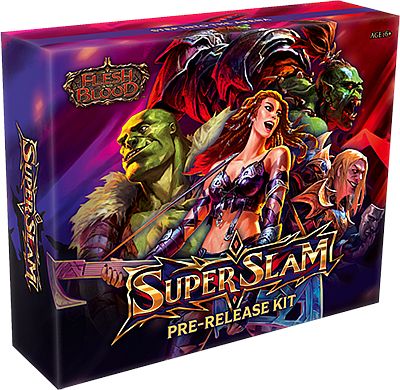 Flesh And Blood Tcg: Super Slam Pre-release Kit Booster Packs Promos