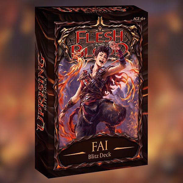 Flesh And Blood Tcg: Uprising Blitz Deck: Fai