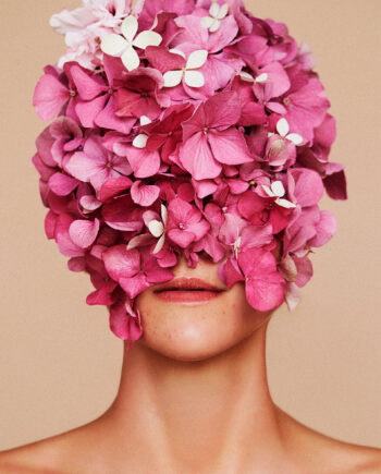 Flowerhead Beige Af Camilla Schmidt