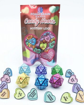 Foam Brain Games Dice Terninges 195 166   Mystery Loot: Candy Hearts