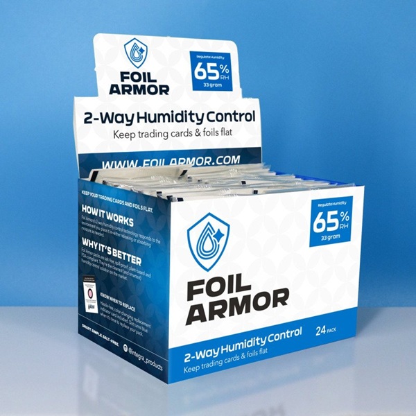 Foil Armor 33 Gram Humidity Control Pack: Retail Display 24 Packs