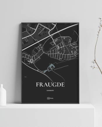 Fraugde Plakaten Fuldt Kort Sort 70 100 Cm  B1