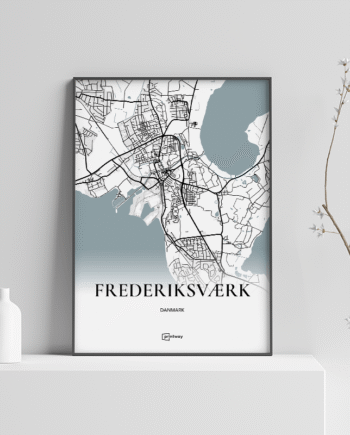 Frederiksværk Plakaten 70 100 Cm  B1