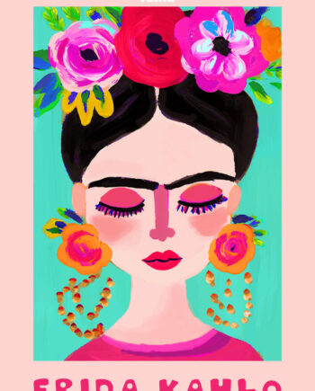 Frida Kahlo Af Få Mu Illustrations