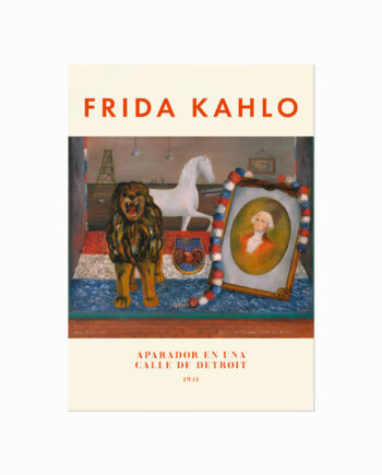 Frida Kahlo  Aparador En Una Calle De Detroit