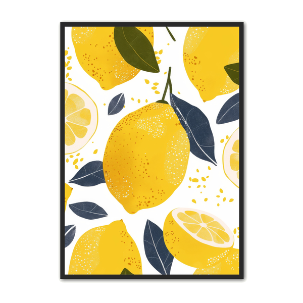 Frugt Plakat 54 Citroner