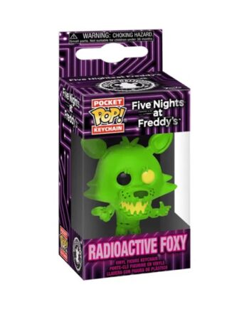 Funko Pocket Pop: Five Nights At Freddy   Radioactive Foxy Vinyl Keychains 4cm