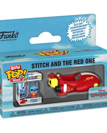Funko Pocket Pop: Lilo   Stitch Stitch And The Red One Rides Vinyl Figure 2cm