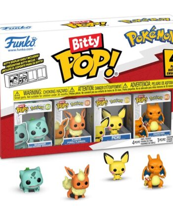 Funko Pocket Pop: Pok 195 169 Mon Bitty Series   Vinyl Figure  -pack 2cm