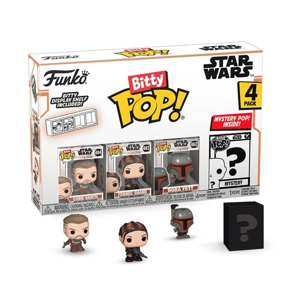 Funko Pocket Pop: Star Wars: Mandalorian Bitty Marshal Vinyl Figure -pack 5cm