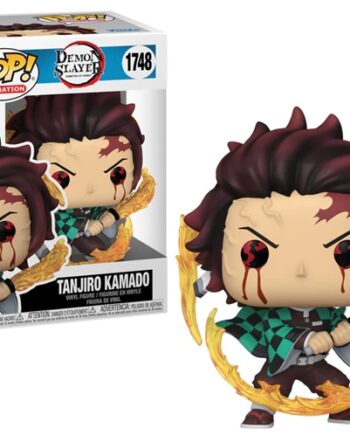 Funko Pop: Demon Slayer Tanjiro Kamado  Sun Breathing   1748 Vinyl Figure 10cm