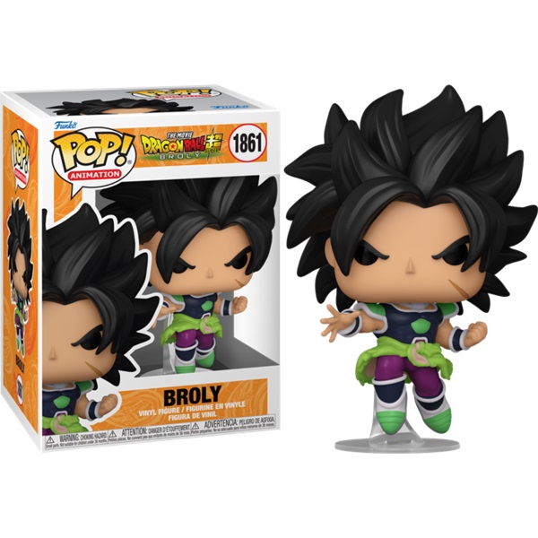 Funko Pop: Dragon Ball Super Broly 1861 Animation Vinyl Figure 9cm