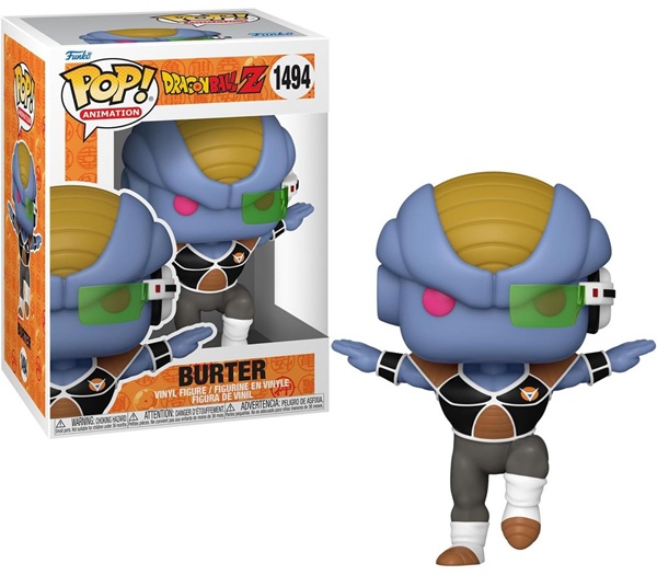 Funko Pop: Dragon Ball Burter 1494 Animation Vinyl Figure 9cm