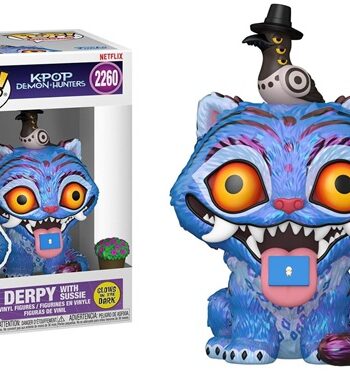 Funko Pop: Kpop Demon Hunters Derpy With Sussie  2260 Animation Vinyl Figure 9cm