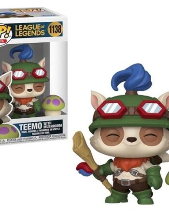 Funko Pop: League Of Legends Teemo With Mushroom  1138 Games Vinyl Figure 9cm