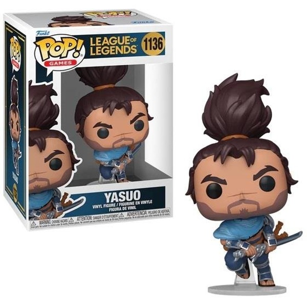 Funko Pop: League Of Legends Yasuo 1136 Games Vinyl Figure 9cm