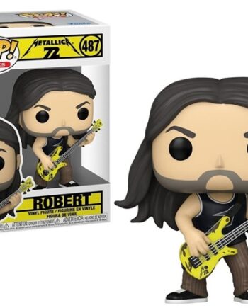 Funko Pop: Metallica Robert  72 Seasons   487 Vinyl Figure 9cm
