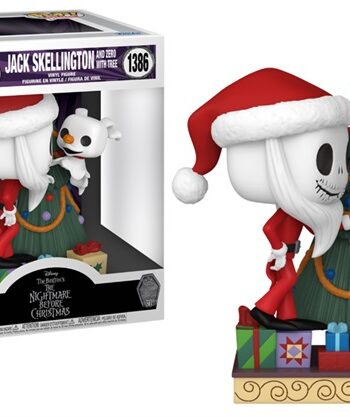 Funko Pop: Nightmare Before Christmas 30th Jack Zero With Tree  Deluxe  10cm
