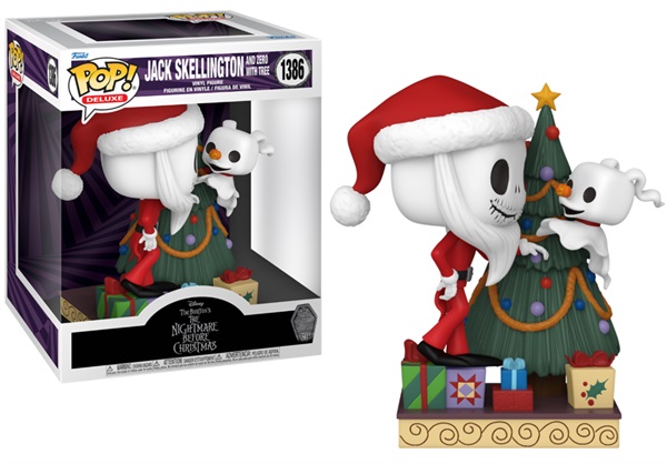 Funko Pop: Nightmare Before Christmas 30th Jack Zero With Tree Deluxe 10cm