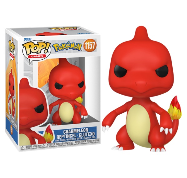 Funko Pop: Pokemon Charmeleon 1157 Games Vinyl Figure 9cm
