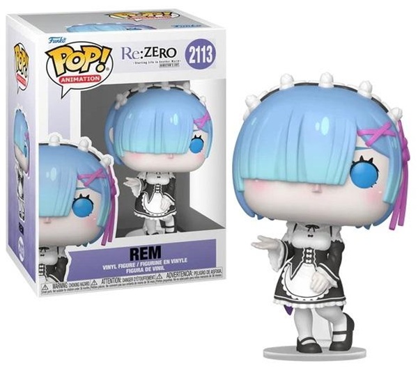 Funko Pop: Re: Zero Starting Life In Another World Rem 2113 Animation Vinyl Figure 9cm