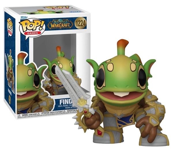 Funko Pop: World Of Warcraft Finduin Murloc Cosplay 1224 Games Vinyl Figure 9cm