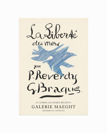 Galerie Maeght Plakat  La Liberté Des Mers
