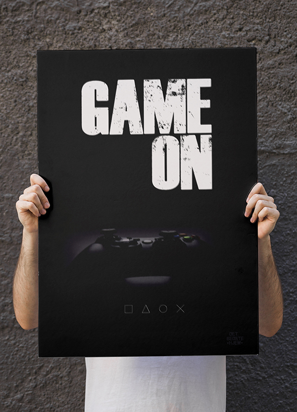 Game On Plakat 21   29    A4  Kr  199 -