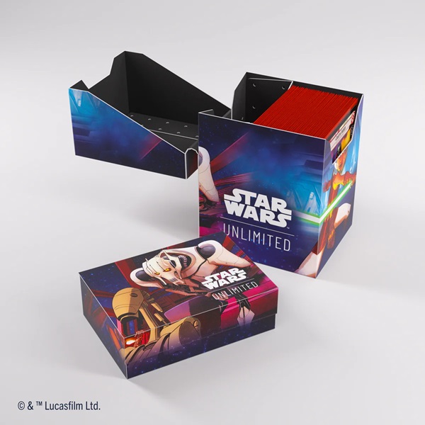Gamegenic Deck Box: Star Wars: Twilight Of The Republic Unlimited Soft Crate Ahsoka Grievous