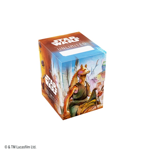 Gamegenic Deck Box: Star Wars: Unlimited Set : Homeworlds Soft Crate Jar Jar Binks